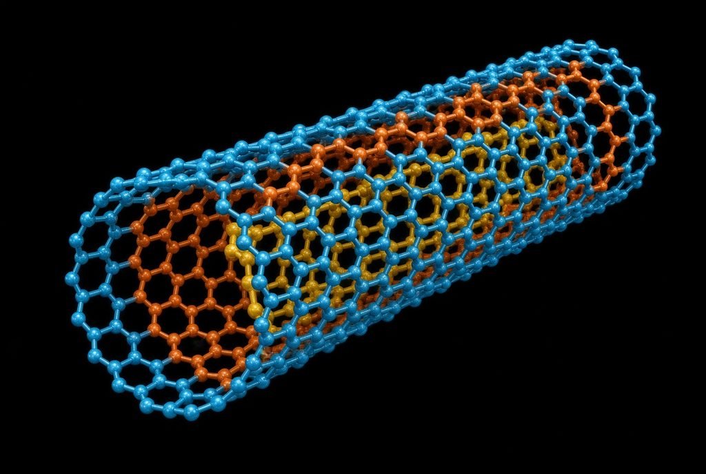 multi walled carbon nanotube model